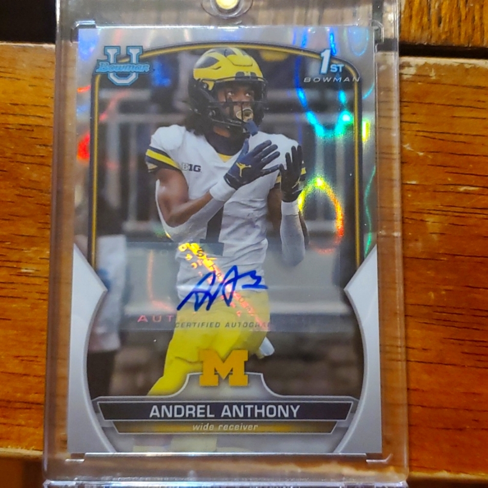 2022 BOWMAN U ANDREL ANTHONY AUTO RC